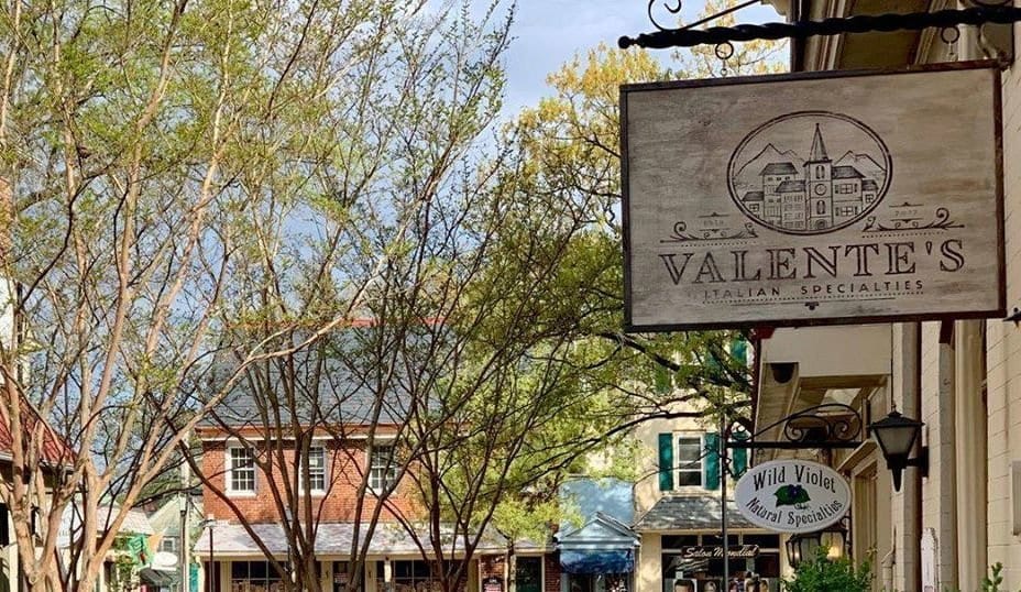Valente's Exterior Sign