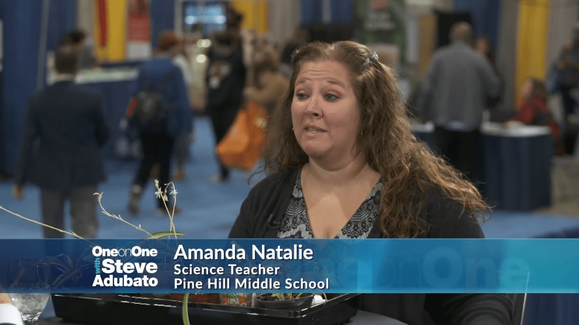 Pine Hill Middle School Teacher Amanda Natalie talks Aquaponics