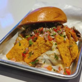 Nacho Ranch Flip Burger