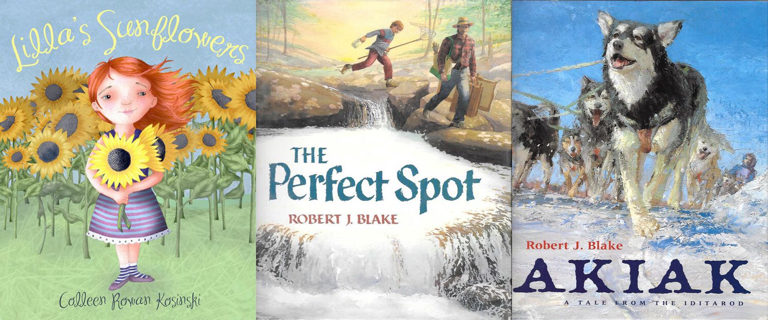 Children's Book Illustrator Cover Collage