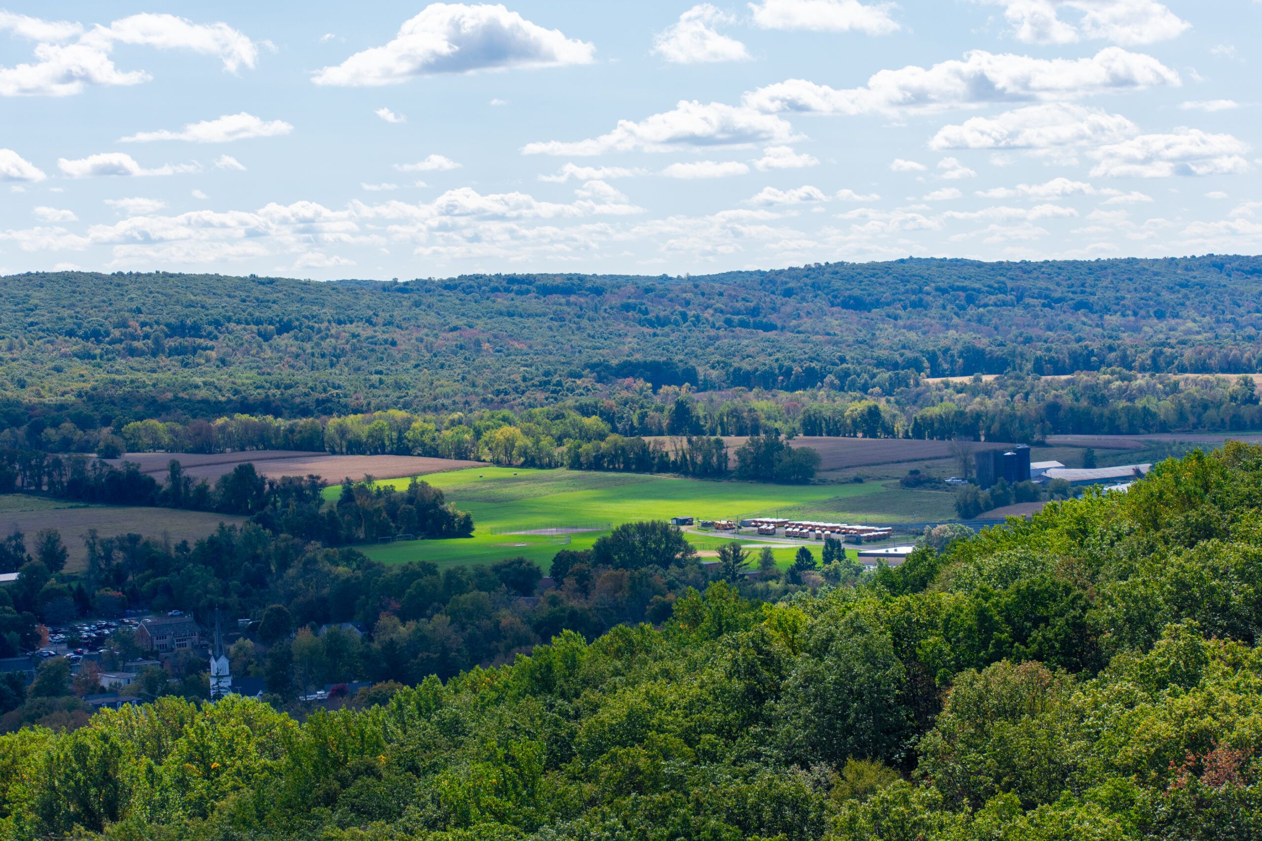 View from Schooleys Mountain
