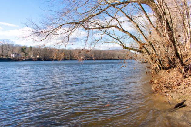 Ramsaysburg Estate view of Delaware River