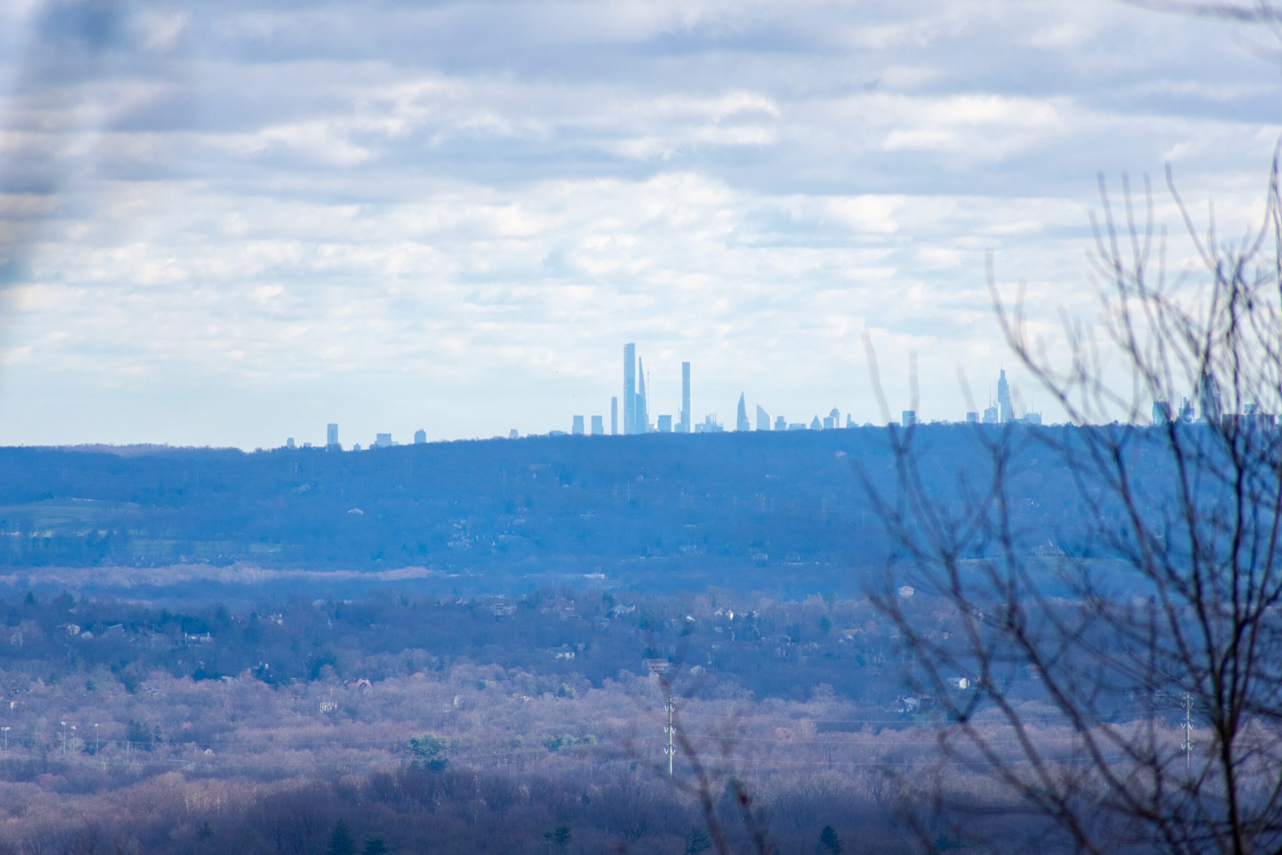 Tourne County Park Scenic Vista NYC Skyline