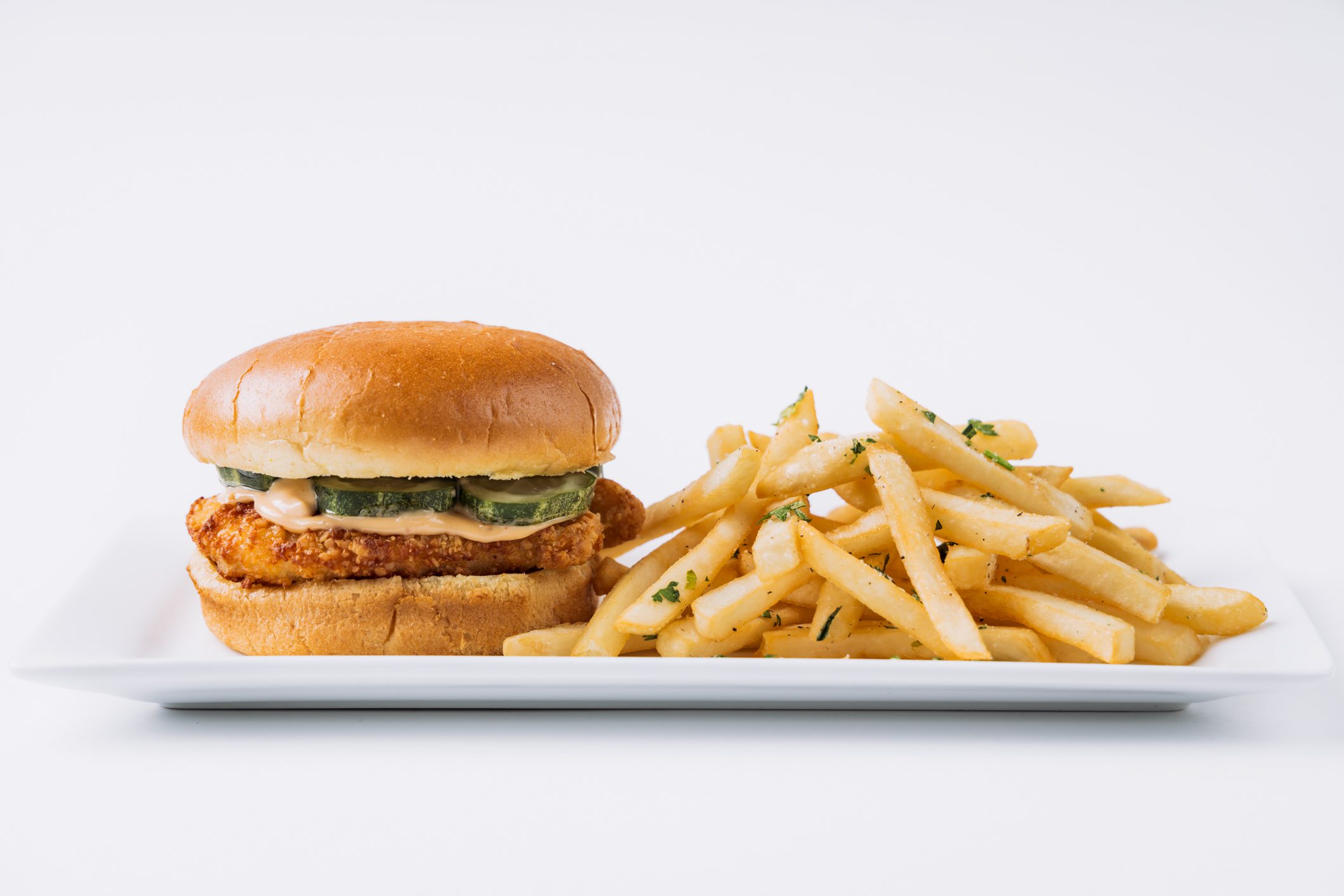 Crispy Chicken Sandwich & Fries