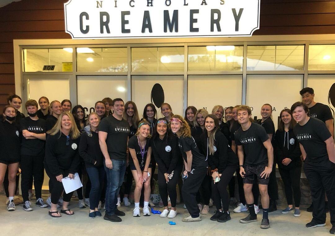 Staff Photo Outside Shop