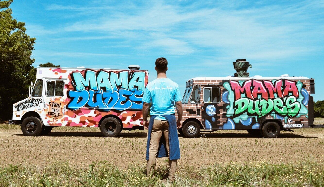 Mama Dude's Food Trucks and Owner Andrew Dudich