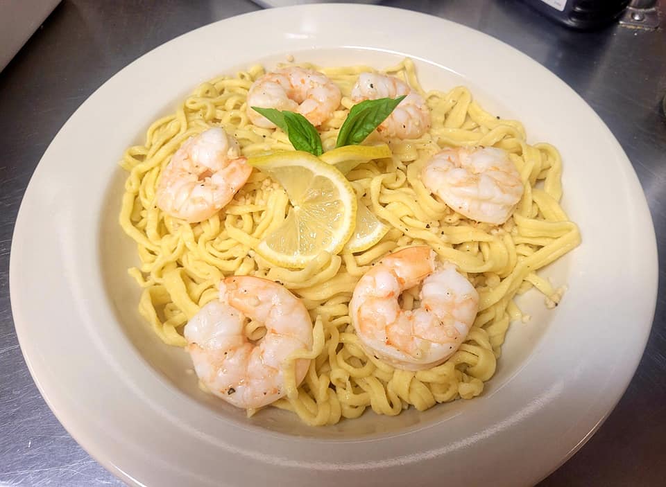 Fazzios Pasta Company Pasta with Shrimp