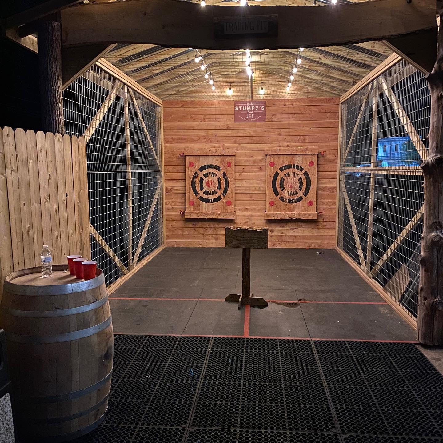 Outdoor Throwing Pit