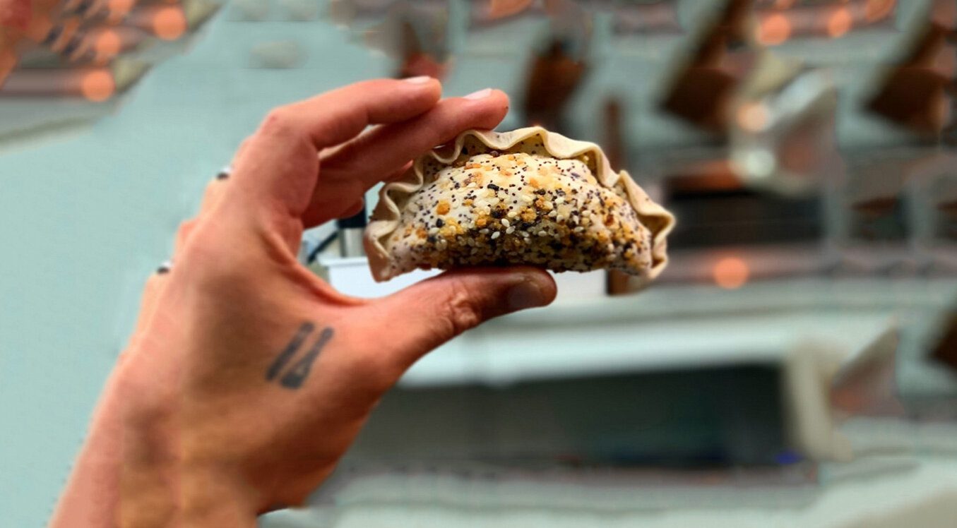 Everything Bagel Empanada