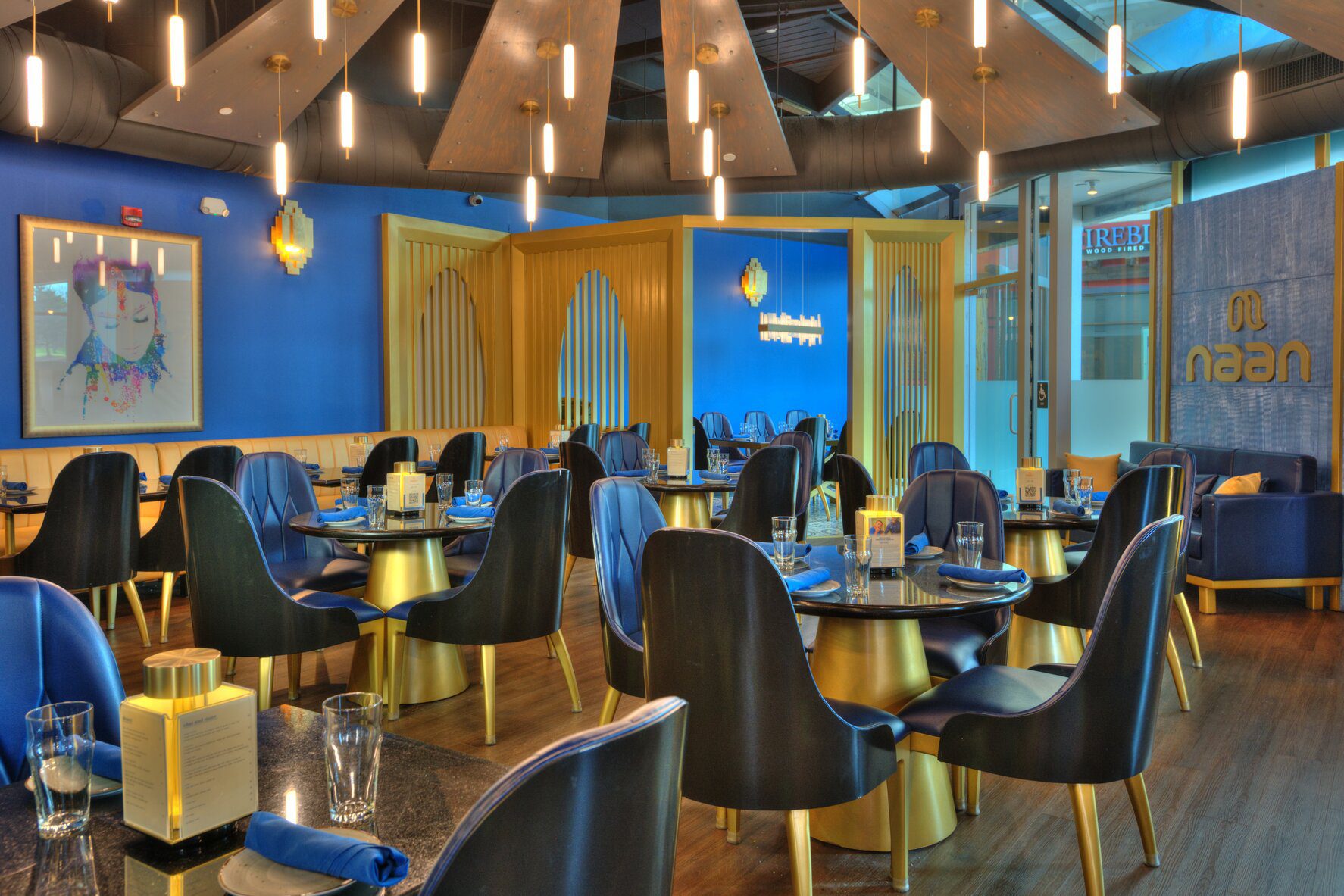 Naan Indian Bistro Interior