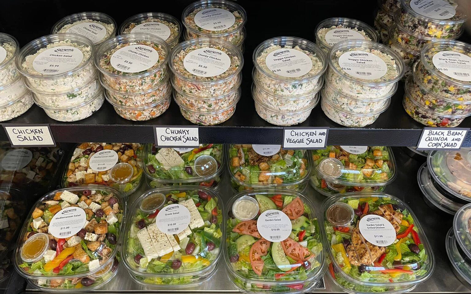 Shortrounds Deli Salads