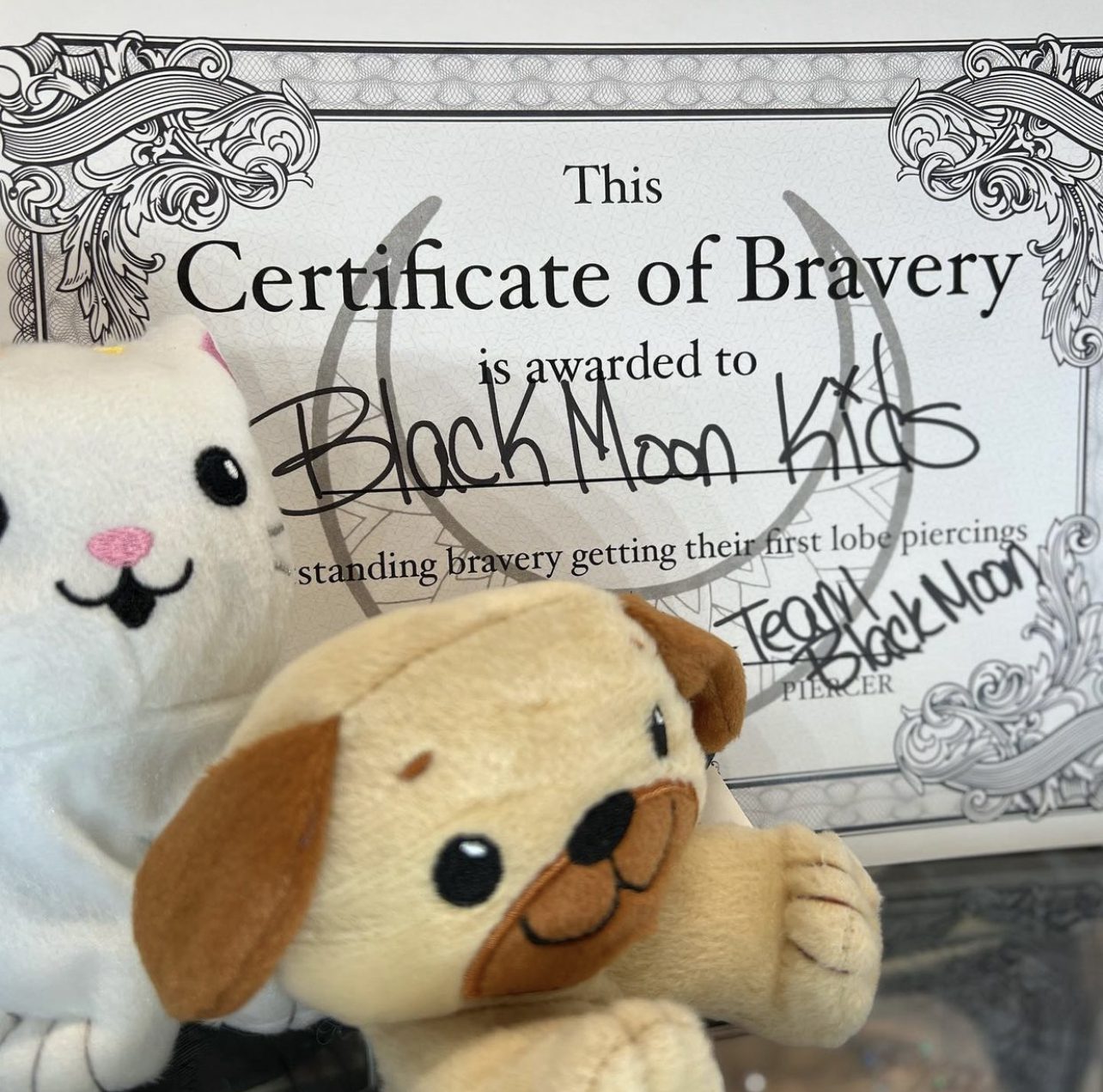 Kids Certificate of Bravery