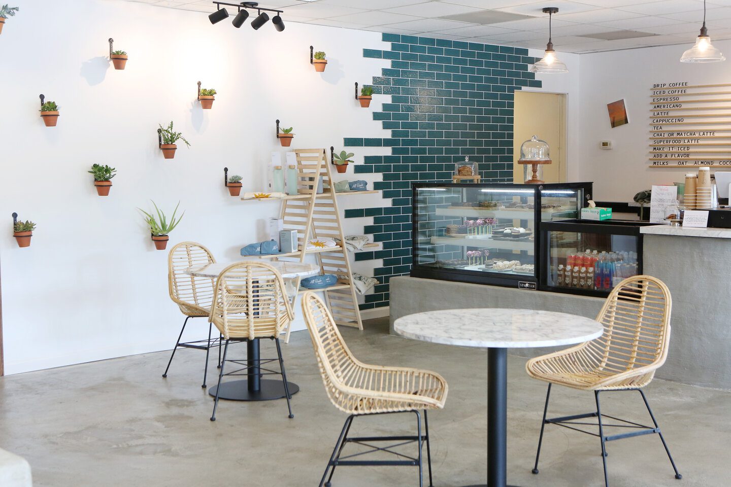 All Roads Vegan Bakery Interior Coffee Shop