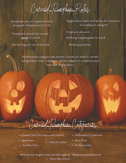 Carved Pumpkin Contest Rules