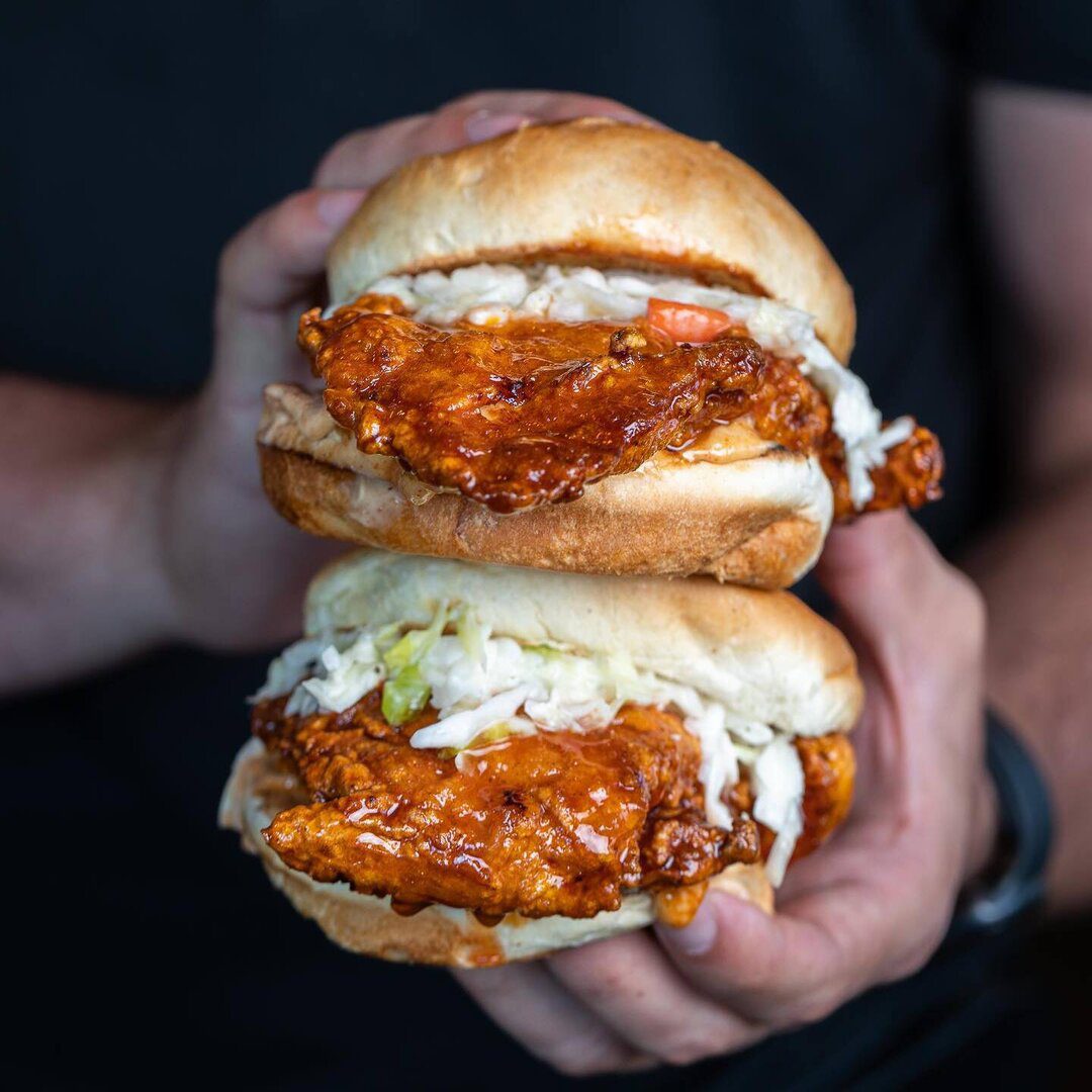Hot Chikn Sandwich
