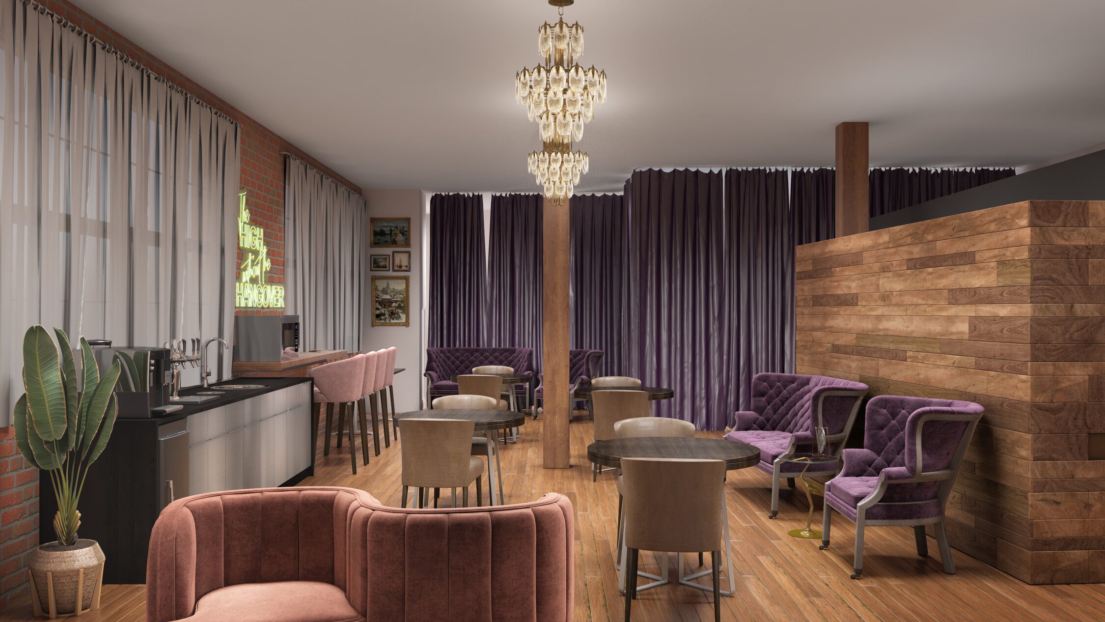 Local Barre Hoboken Interior