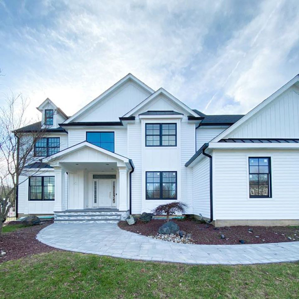 White Replacement Siding