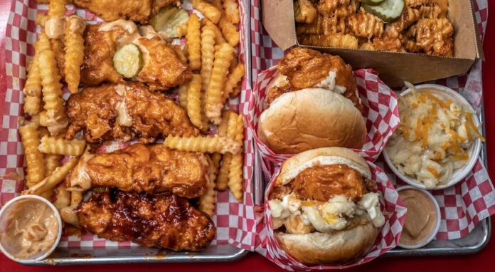 Hot Chikn Kitchn Menu Sample