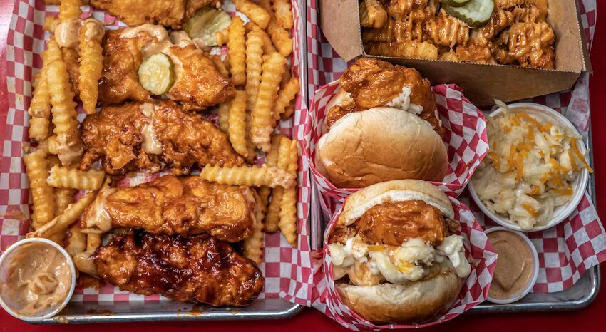 Hot Chikn Kitchn Menu Sample