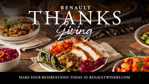 Thanksgiving at Renault Winery & Resort 2022