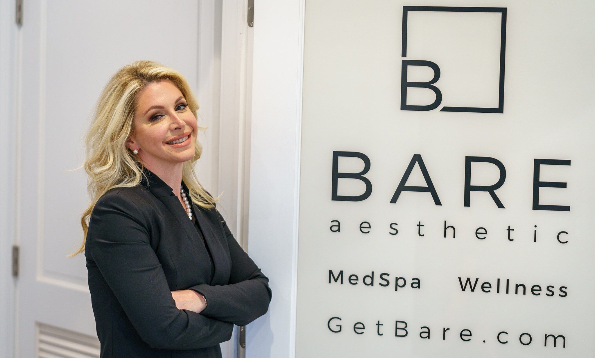 Bare Aesthetics Owner and Logo