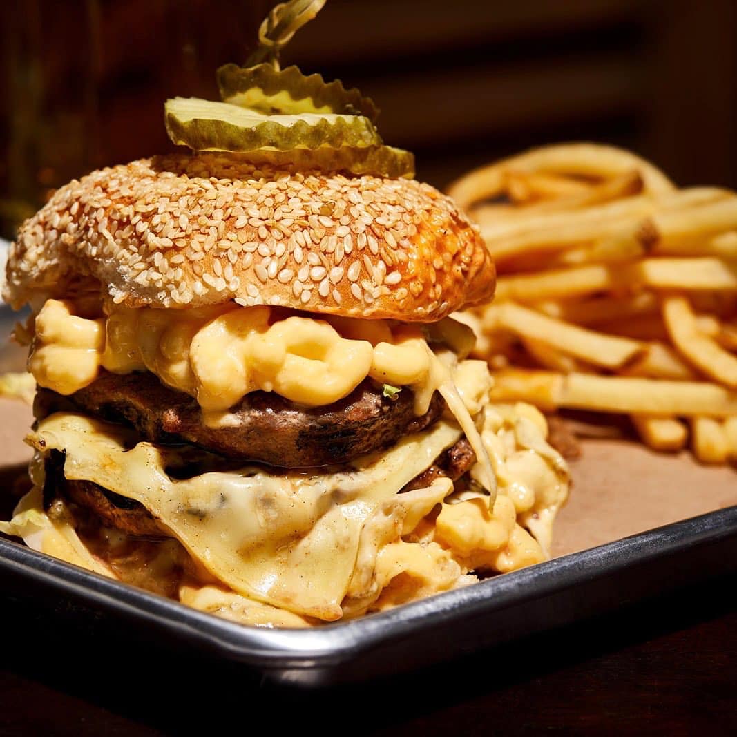 Mac and Cheese Burger