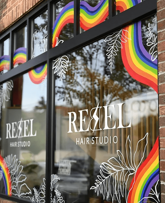 Rebel Hair Studio Storefront