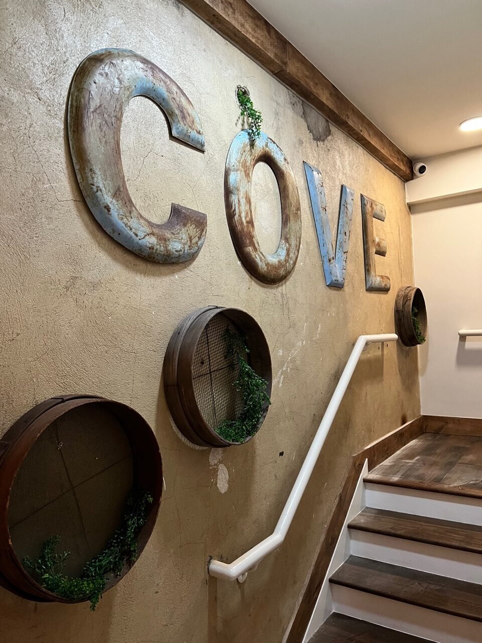 Salt Seafood & Oyster Bar The Cove Sign