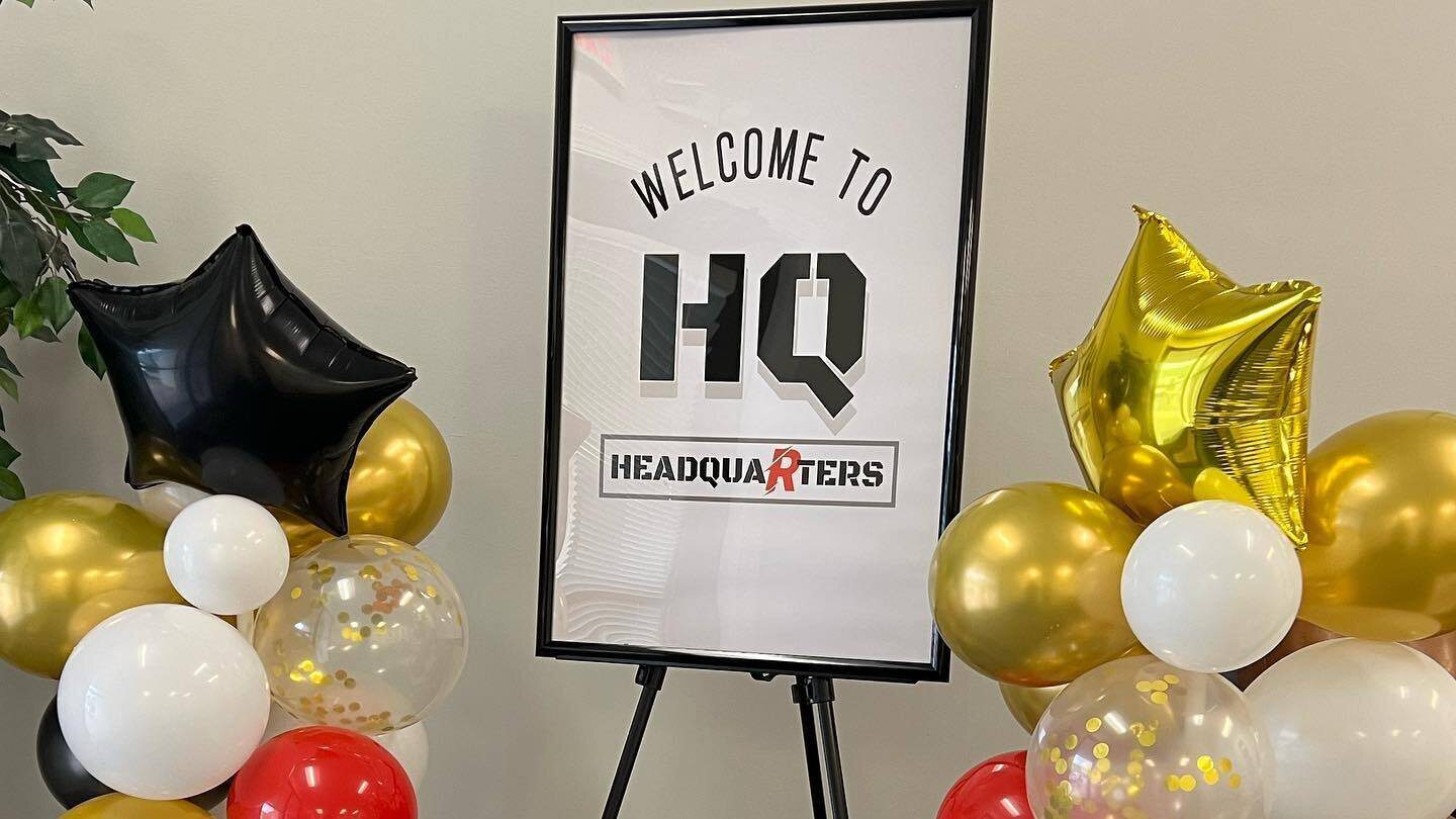 Headquarters NJ Welcome Sign