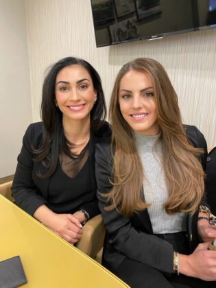 Tara Chaffiotte and Danielle Ganter