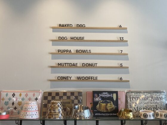 Dog Treat Menu