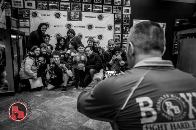 Photo Op of Kids Youth Sports Training