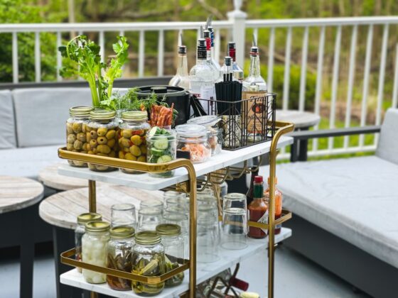 Bloody Mary Cart