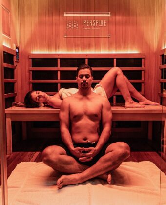 Meditation in Infrared Sauna