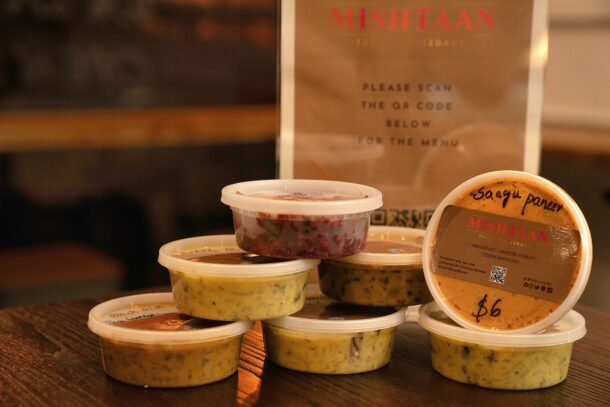 Tiffin Service Prepared Lunch Example