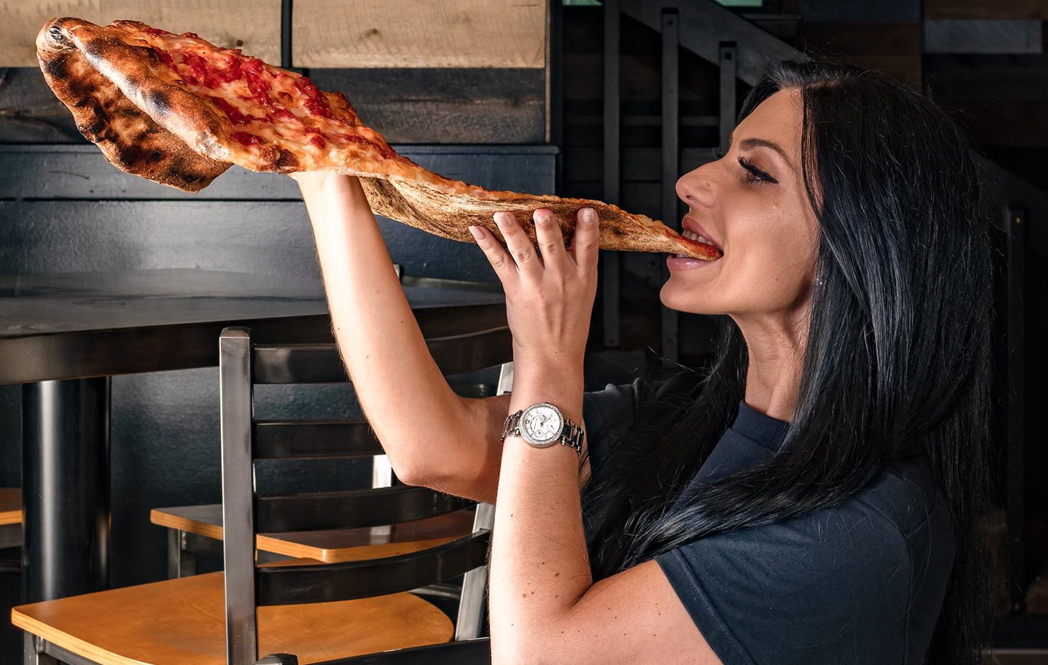 Wayne Ale House Pizza 2 Foot Slice