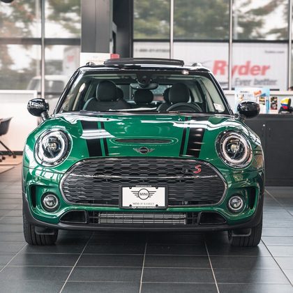 MINI model in showroom