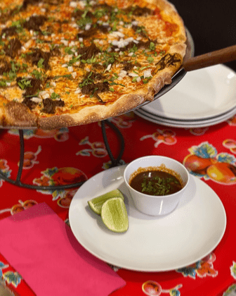 Mexican Thin Crust Pizza