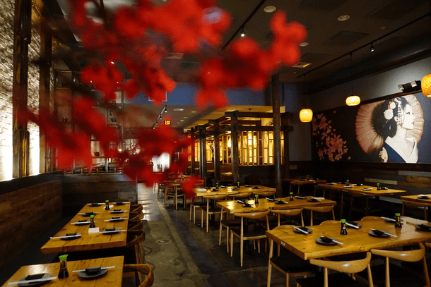 SAKANA restaurant interior