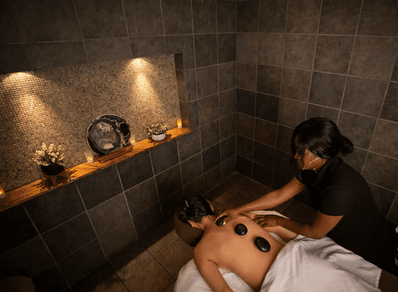Hot Stone Massage at Elements Spa