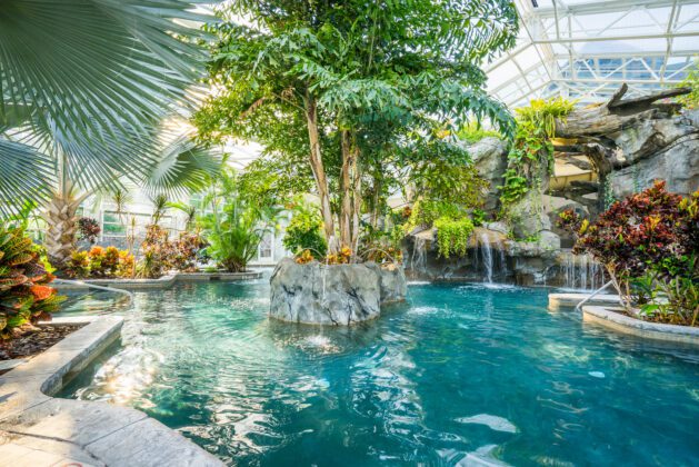Biosphere Pool at Crystal Springs Resort