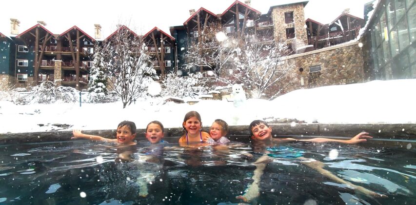 Grand Cascades Lodge Snow Pool