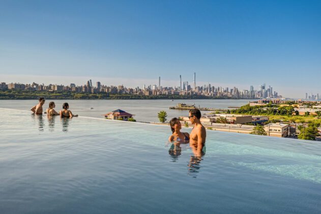 Rooftop Infinity Pool at SoJo Spa Club
