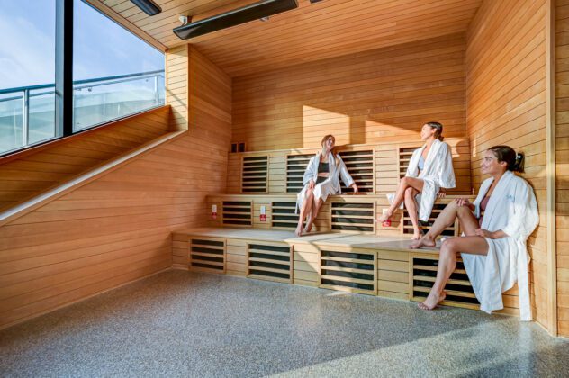Infrared Sauna at SoJo Spa Club