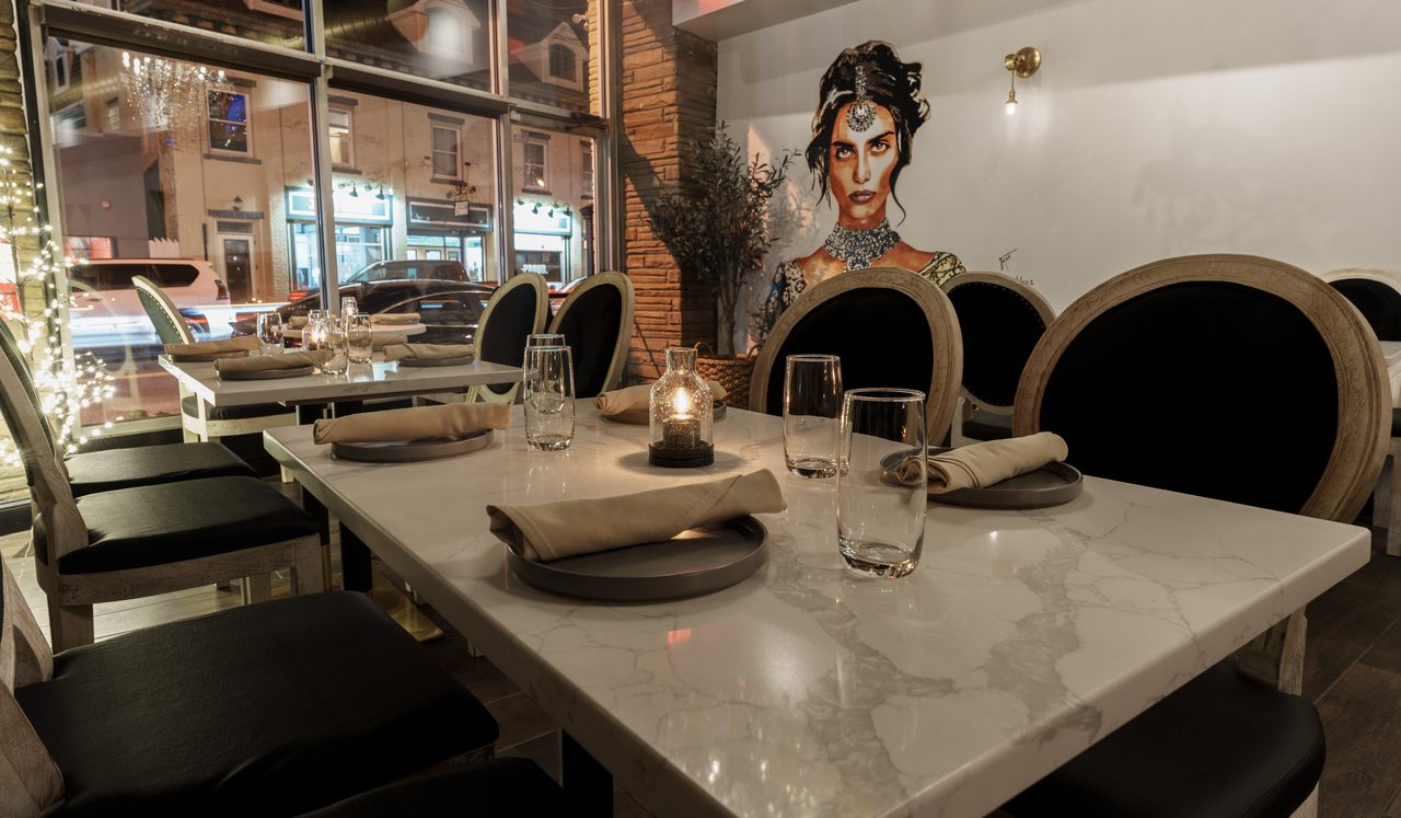 Saffron Restaurant interior Wall Art