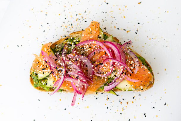 Avocado Lox Toast