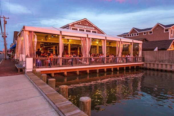 Waterfront Dining at Parker's Garage