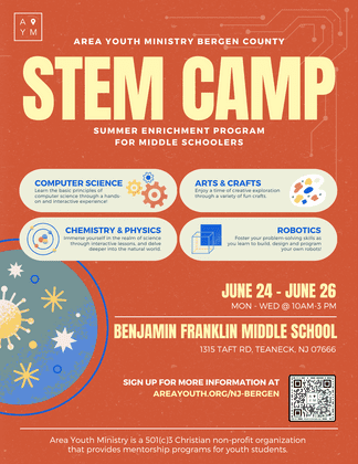 STEM Camp Poster
