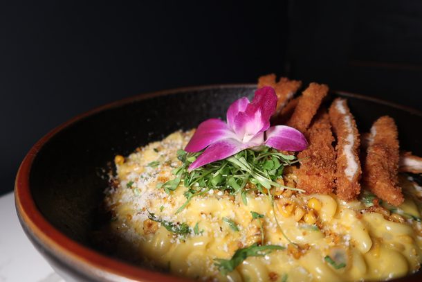 Sweet Corn Mac N Cheese