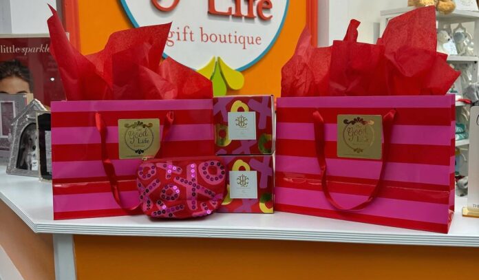 The Good Life Gift Boutique Display